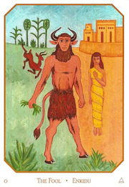 Printable Tarot Deck PDF | Complete Card Tarot Set | Large and Medium Sizes | Instant Digital Download | DIY Tarot Cards - Babylonian