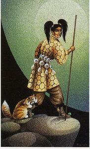 Printable Tarot Deck PDF | Complete Card Tarot Set | Large and Medium Sizes | Instant Digital Download | DIY Tarot Cards - Cat People