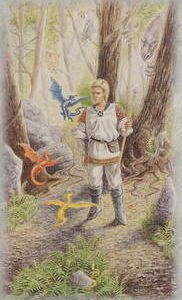 Printable Tarot Deck PDF | Complete Card Tarot Set | Large and Medium Sizes | Instant Digital Download | DIY Tarot Cards - Celtic Dragon