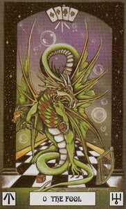 Printable Tarot Deck PDF | Complete Card Tarot Set | Large and Medium Sizes | Instant Digital Download | DIY Tarot Cards - Dragon