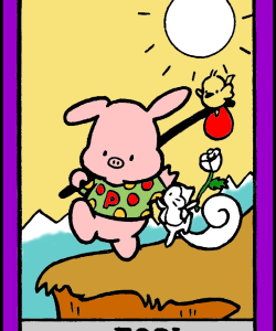 Printable Tarot Deck PDF | Complete Card Tarot Set | Large and Medium Sizes | Instant Digital Download | DIY Tarot Cards - Hello Kitty Color Tarot