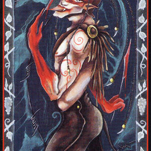 Printable Tarot Deck PDF | Complete Card Tarot Set | Large and Medium Sizes | Instant Digital Download | DIY Tarot Cards - Hertz Vampire Tarot