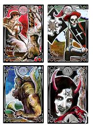 Printable Tarot Deck PDF | Complete Card Tarot Set | Large and Medium Sizes | Instant Digital Download | DIY Tarot Cards - Apophenia