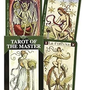 Printable Tarot Deck PDF | Complete Card Tarot Set | Large and Medium Sizes | Instant Digital Download | DIY Tarot Cards - Lo Scarabeo  - Tarot Of The Master