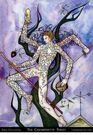 Printable Tarot Deck PDF | Complete Card Tarot Set | Large and Medium Sizes | Instant Digital Download | DIY Tarot Cards - Cheimonette
