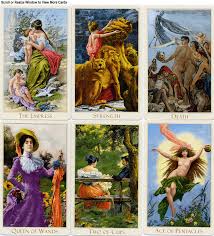 Printable Tarot Deck PDF | Complete Card Tarot Set | Large and Medium Sizes | Instant Digital Download | DIY Tarot Cards - Victorian_Romantic