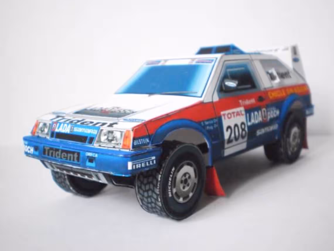 30 Car Papercraft Models Bundle | Classic, Sports & Racing Cars | Printable PDF | DIY Paper Models | Instant Download - Image 11