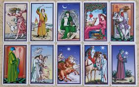 Printable Tarot Deck PDF | Complete Card Tarot Set | Large and Medium Sizes | Instant Digital Download | DIY Tarot Cards - 7_Fold_Mysteries