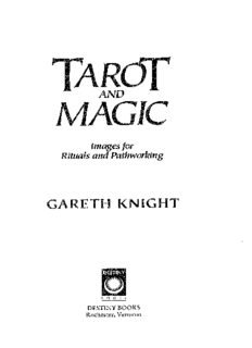 Tarot and Magic Images for Rituals and Pathworking by Gareth Knight Digital PDF