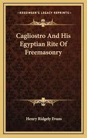 Cagliostro Secret Ritual Of Egyptian Rite Freemasonry - PDF | Instant Download